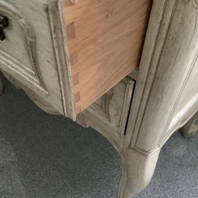 2 Hickory Chair wooden nightstands, 30"H 30"L 19"depth