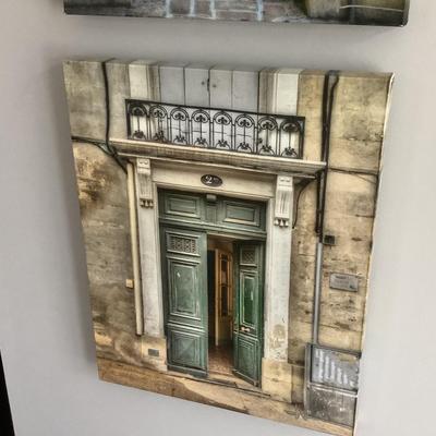 3 Canvas Prints of Gateways/Doorways 20" x 16"