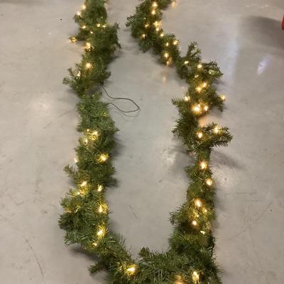 NWT Lit Garland 3 strands 8' each, 24'