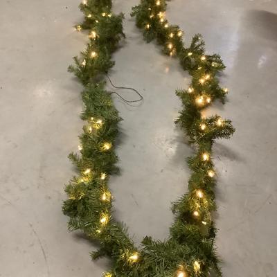 NWT Lit Garland 3 strands 8' each, 24'