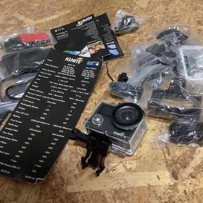 Ignite 4K video/photo GoPro Camera and accessories