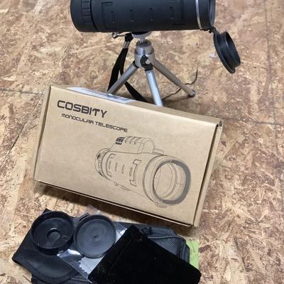 Cosbity monocular telescope with tri-pod stand