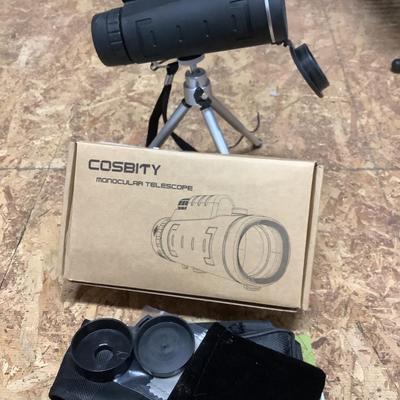 Cosbity monocular telescope with tri-pod stand