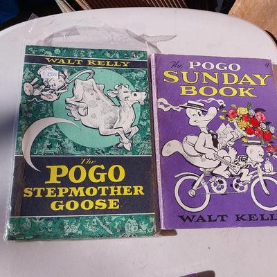 VINTAGE ADULT "POGO" COMIC STRIP BOOKS BY WALT KELLY