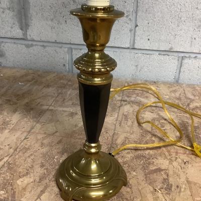 Metal base lamp 34"H 5.5"diameter