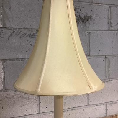 Metal base lamp 34"H 5.5"diameter