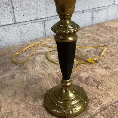 Metal base lamp 34"H 5.5"diameter