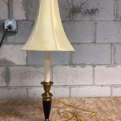 Metal base lamp 34"H 5.5"diameter