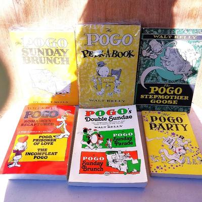 VINTAGE "POGO" COMIC STRIP BY WALT KELLY "INCLUDES A FIRST PRINTING"