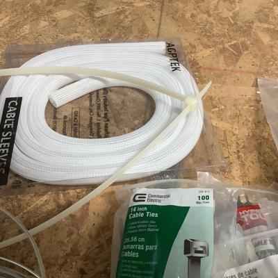Zip tie/cable tie/cable sleeve lot