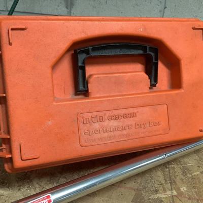Shurhold boat/RV/house brush 108" and MTM case-gard sportsman's dry box