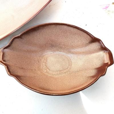 TWO FRANKOMA CURVED DISH'S