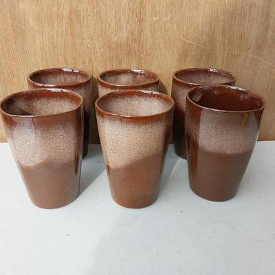 FRANKOMA SIX PIECE SET DRINKING GLASSES