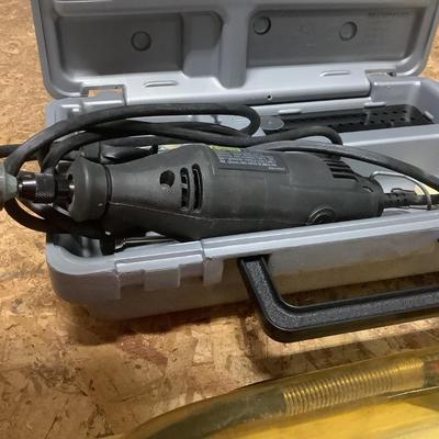 Dremel tool with case and attachment