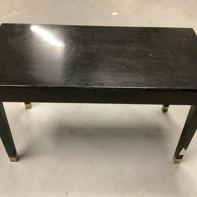 Piano bench -black