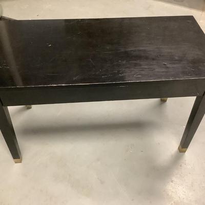 Piano bench -black