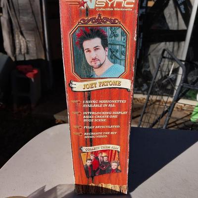 N SYNC COLLECTIBLE MARIONETTE "JOEY FATONE '