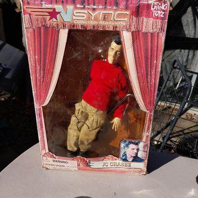 N SYNC COLLECTIBLE MARIONETTE "JC CHASEZ"