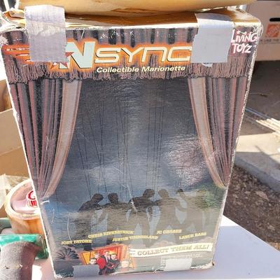 N SYNC COLLECTIBLE MARIONETTE "LANCE BASS"