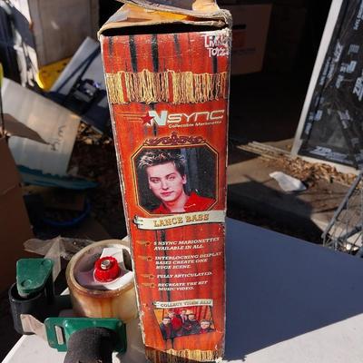 N SYNC COLLECTIBLE MARIONETTE "LANCE BASS"