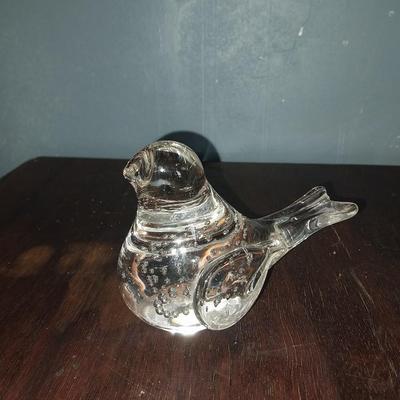 GLASS BIRD AND GLASS TURTLE