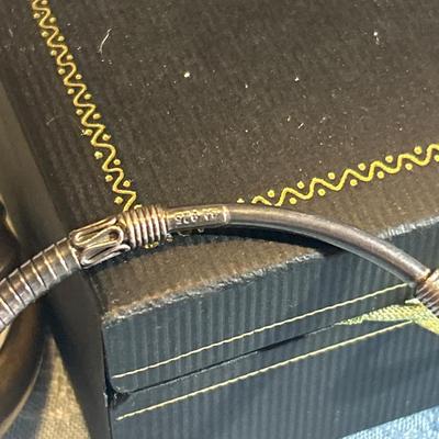 Sterling Silver Bangle Bracelet Lot 7 = 135.5 grams