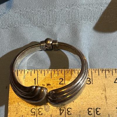 Sterling Silver Bangle Bracelet Lot 7 = 135.5 grams
