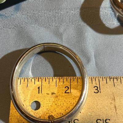 Sterling Silver Bangle Bracelet Lot 7 = 135.5 grams