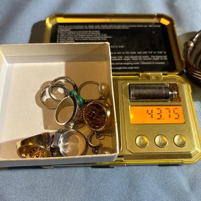 Sterling Silver Jewelry Bulk Lot - All seen in photos. 188 grams - Some Scrap, Mostly Functional