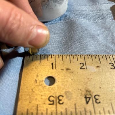 VINTAGE MILOR ITALY 18K GOLD & STAINLESS WIDE BAND RING 10.5 GRAMS