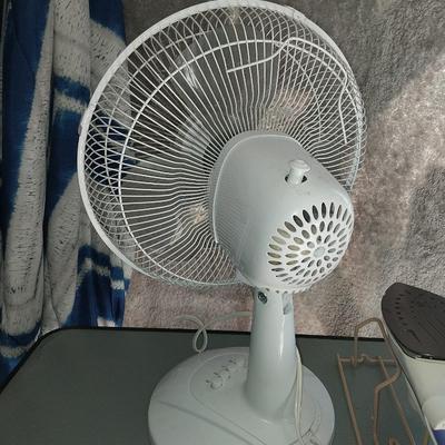 SMALL FAN AND CLOTHES IRON