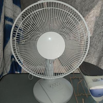 SMALL FAN AND CLOTHES IRON