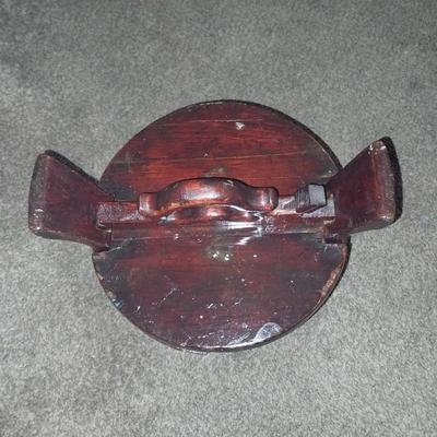 WOODEN VINTAGE ASIAN RICE/WATER BUCKET