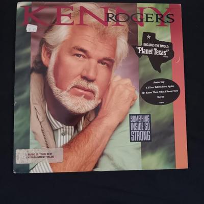 Four Kenny Rodgers Vinyl Record Albums LP Record