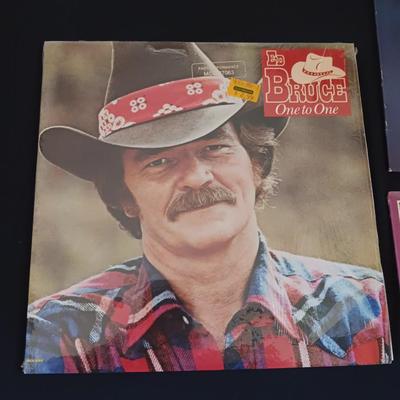 ED Bruce Vinyl Record Albums LP Record - one to one - Night things -