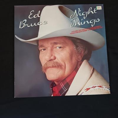 ED Bruce Vinyl Record Albums LP Record - one to one - Night things -