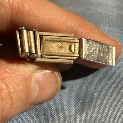 Vintage Limited Edition Melies Women Watch Brushed 925 Sterling Silver 49/1000