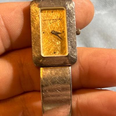 Vintage Limited Edition Melies Women Watch Brushed 925 Sterling Silver 49/1000