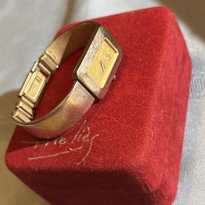 Vintage Limited Edition Melies Women Watch Brushed 925 Sterling Silver 49/1000