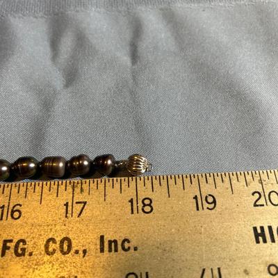 HONORA FRESHWATER PEARL NECKLACE WITH 14k GOLD CLASP