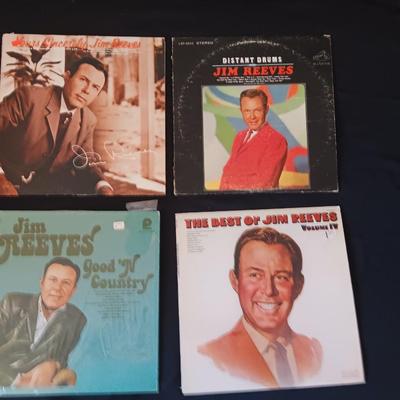 Jim Reeves - Vinyl Record Albums LP Record - Distant Drums - Good n' Country & More