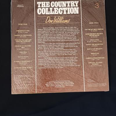 Don Williams - Vinyl Record Albums LP Record collection