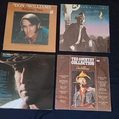 Don Williams - Vinyl Record Albums LP Record collection