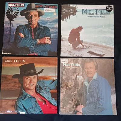 Mel Tillis - Vinyl Record Albums LP Record collection