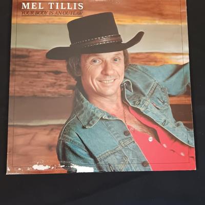 Mel Tillis - Vinyl Record Albums LP Record collection
