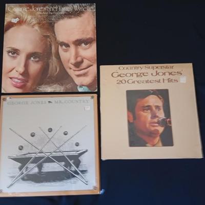 George Jones & Tammy Wynette -Vinyl Record Albums LP Record
