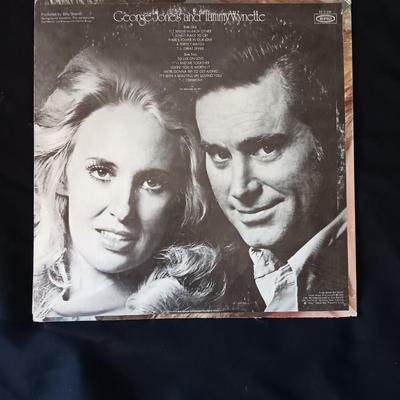 George Jones & Tammy Wynette -Vinyl Record Albums LP Record