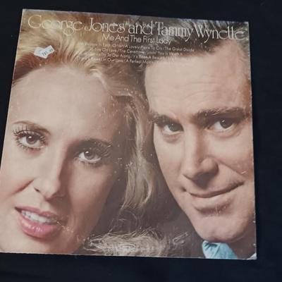 George Jones & Tammy Wynette -Vinyl Record Albums LP Record