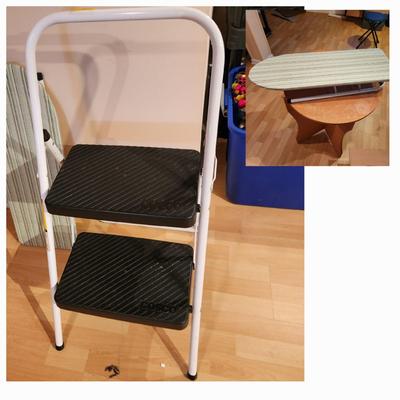 Cosco Step Ladder & Table Top Ironing Board