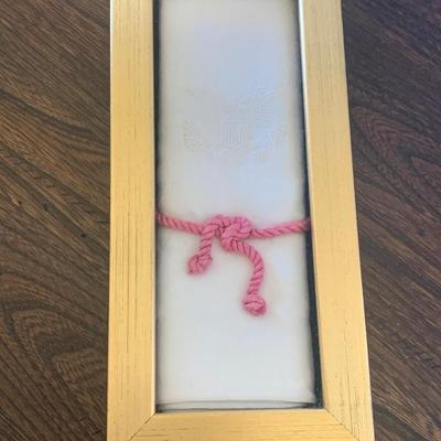 Queen Elizabeth / President Ford Dinner Napkin